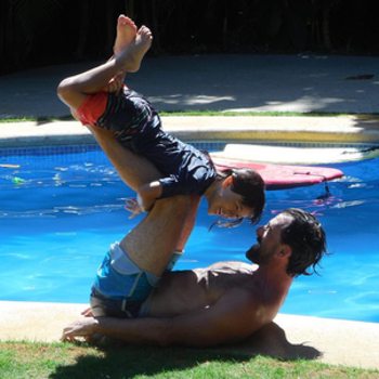 Find and Fix Your Weakest Link to Kickstart Progress 5 Father and son playing by the pool