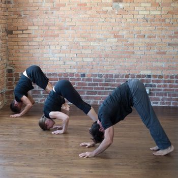 Inverted press for strength training