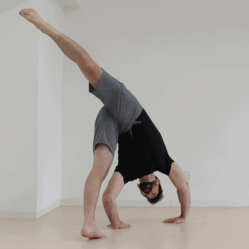 Bailing out of a Handstand