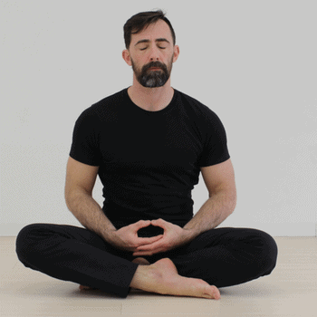 GMB vs Yoga: Comparing Practice, Process, and Purpose 1 Ryan Hurst meditates to relax
