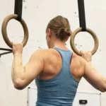gymnastic ring pull-ups
