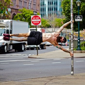 Human Flag Tutorial: 5 Steps to Achieve the Human Flag 3 Al Kavadlo Human Flag in Public