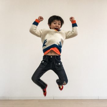 5 Strategies to Make Training with Your Kids Fun and Effective... for Both of You 5 Ryan’s son jumping in the air