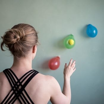 Target practice with balloons