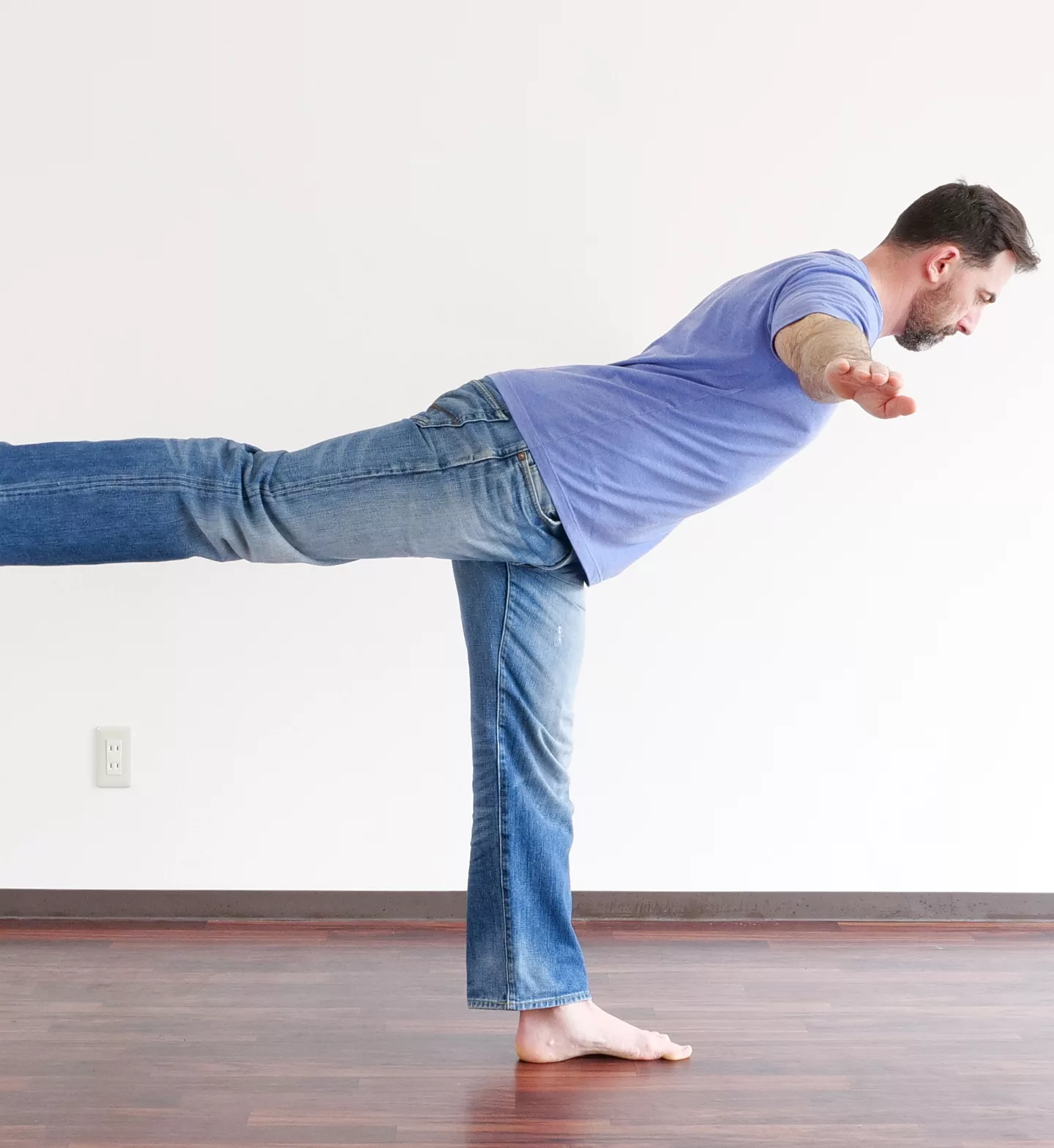 Back Scale Exercise for Knee Stability and Leg Strength
