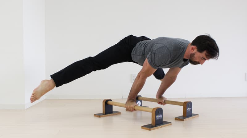 Stop Trying To Replace Gym Exercises with Bodyweight Alternatives - How To Train Correctly Without Weights 1 Planche on Parallettes