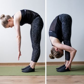 The Real Reason Your Stretching Never Works (and how to fix that) 1 Standing forward fold stretch