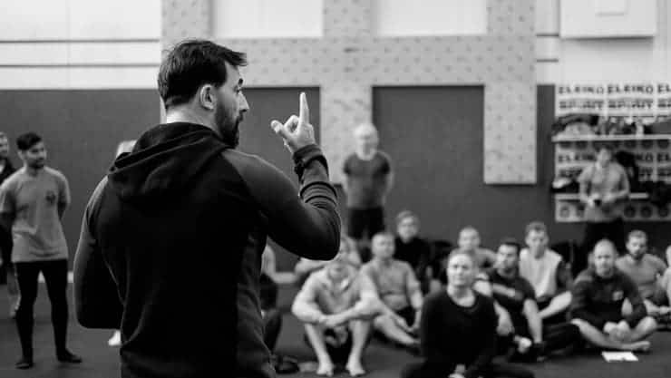 Ryan Hurst teaching GMB Seminar