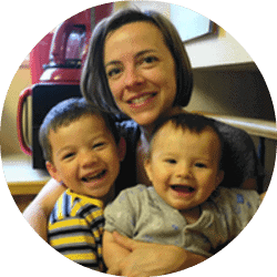 Amanda mother of two and chemist