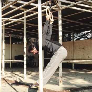 German Hang Tutorial: Use Gymnastic Rings to Improve Shoulder Mobility 9 full german hang last position technique