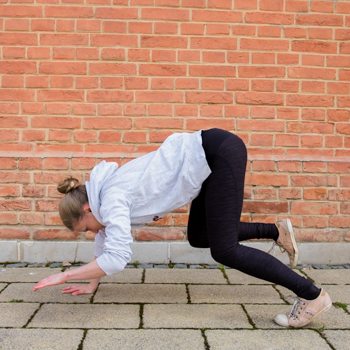 bent arm bear locomotion drill