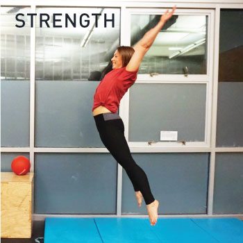 Strength photo man jumping