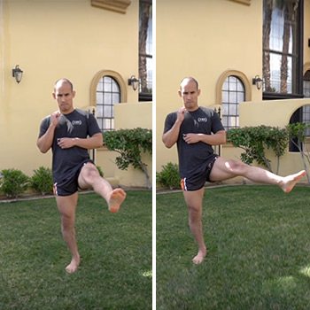Overcome Knee Pain: Knee Health Exercises 8 front scale quarter circle knee exercise