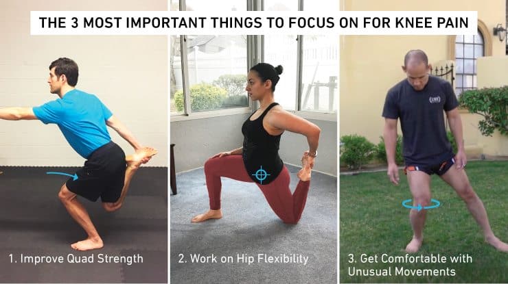 Overcome Knee Pain: Knee Health Exercises 5 3 most important things to focus on for knee pain
