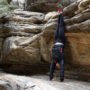 What Does it Mean to Have a Gold Medal Body? 3 Handstand outdoors