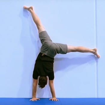 How to Do a One Arm Handstand: An Advanced Hand Balancing Skill 10 Using the Wall