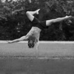 Ryan doing a One Arm Handstand