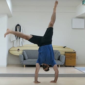 learning how to do a cartwheel