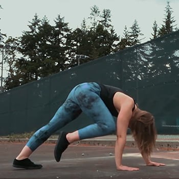 Bear Knee to Same Side Elbow