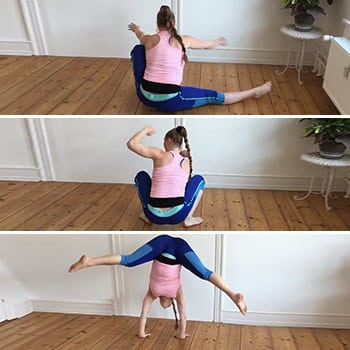 Training During and After Pregnancy: Maintaining Strength and Mobility 4 Edith doing a locomotion flow