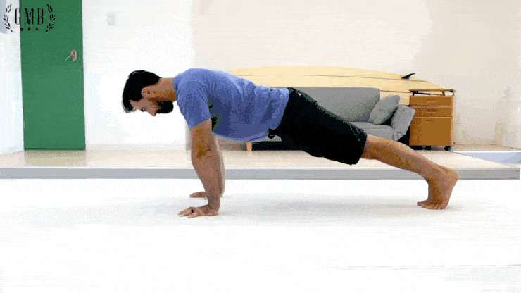 full negative with quarter push-up