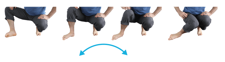 8 Foot Exercises to Fix Tight Ankles, Tight Calves, and Foot Pain 9 GMB-Healthy-Feet-squats-with-ankle-rotation