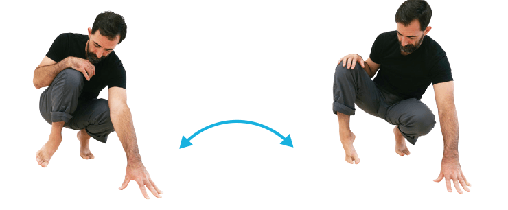 8 Foot Exercises to Fix Tight Ankles, Tight Calves, and Foot Pain 11 GMB-Healthy-Feet-weightbearing-ankle-circles