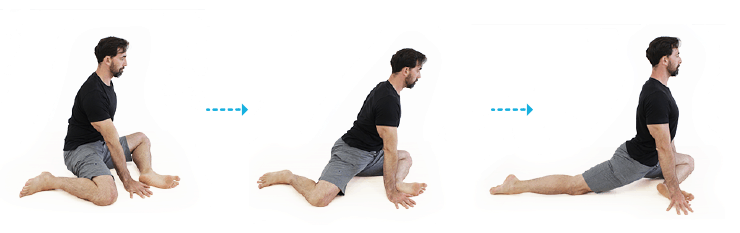 pigeon stretch for hip mobility