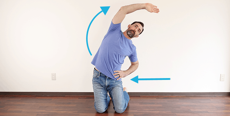 Joint Mobility Exercises for Health, Function, and Workout Preparation 5 gmb fitness joint mobility tall kneeling arm raises to the side
