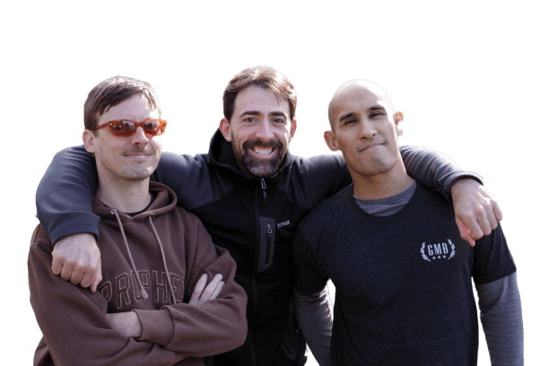 Andy, Ryan, and Jarlo (the guys who started GMB)