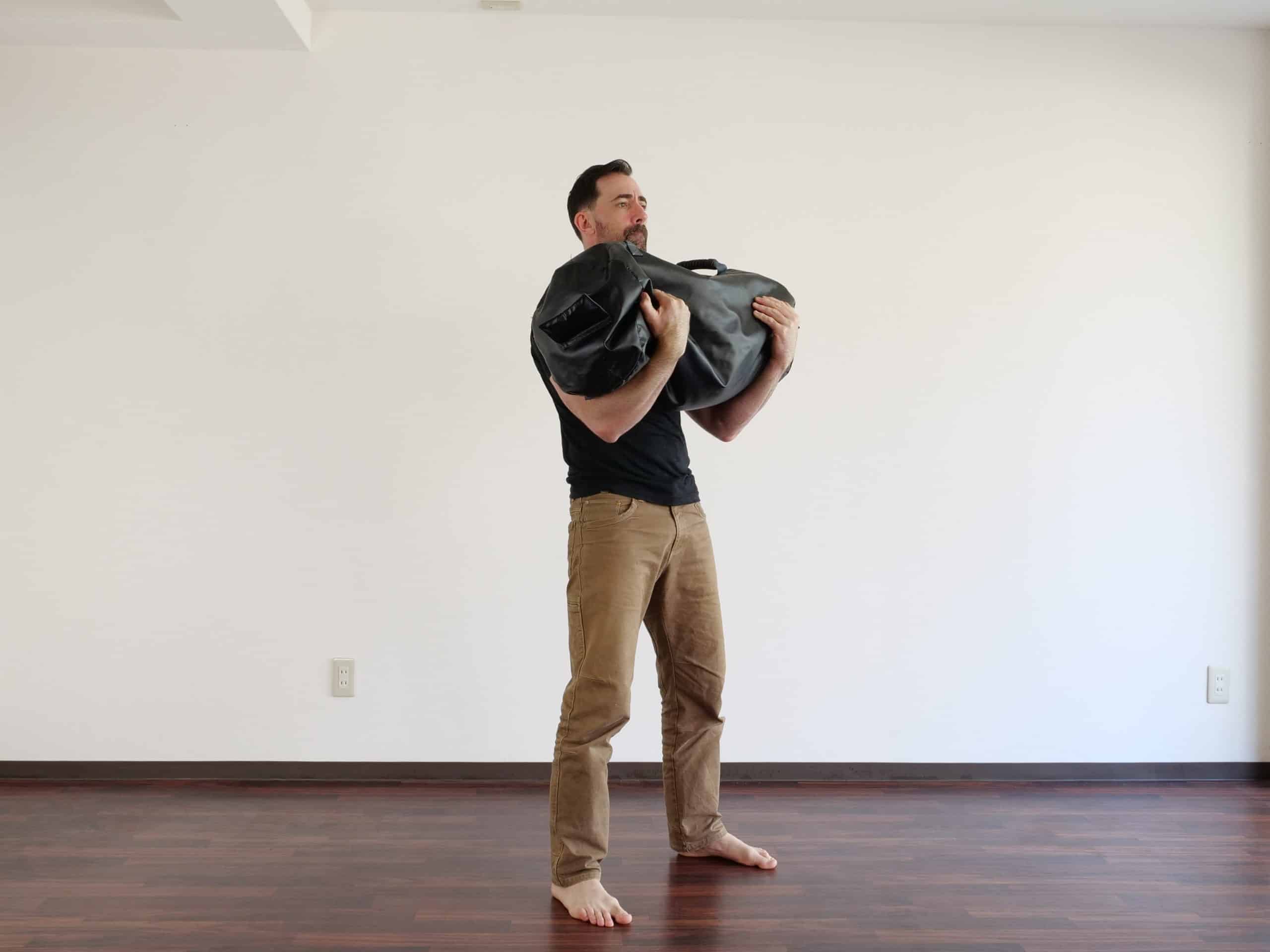 Ryan Sandbag Elbow Carry