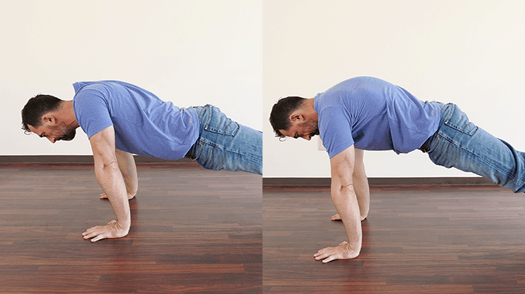 Back Strength at Home: Getting Strong When You Can't Do Pull-Ups 4 GMB Fitness Ryan Hollow Body Plank