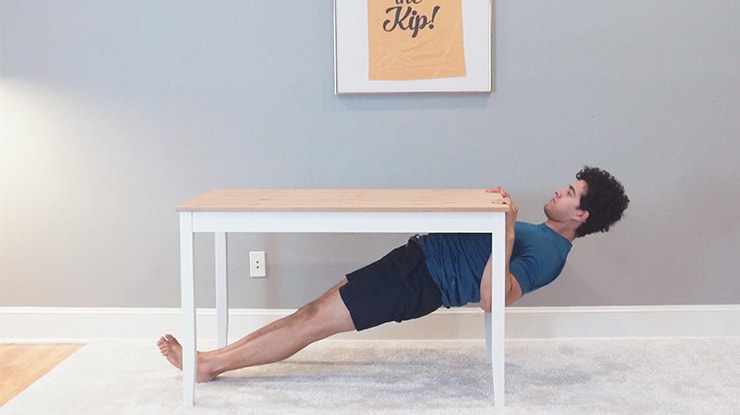 Back Strength at Home: Getting Strong When You Can't Do Pull-Ups 1 GMB Fitness Chris Table PullUp