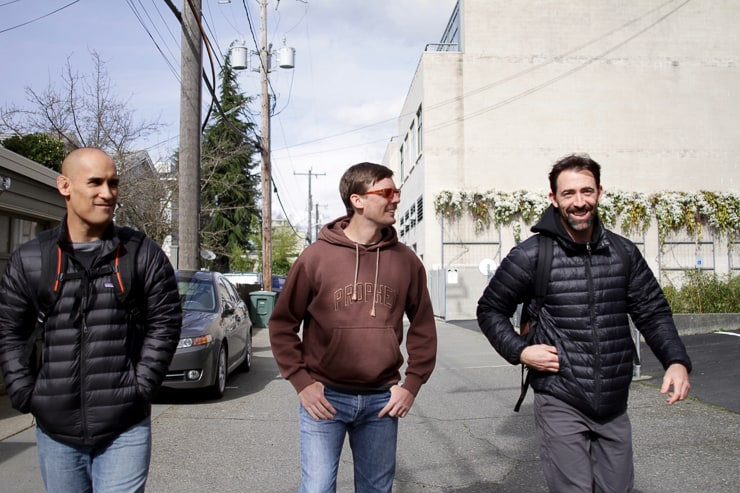 Jarlo Ilano, Andy Fossett, Ryan Hurst