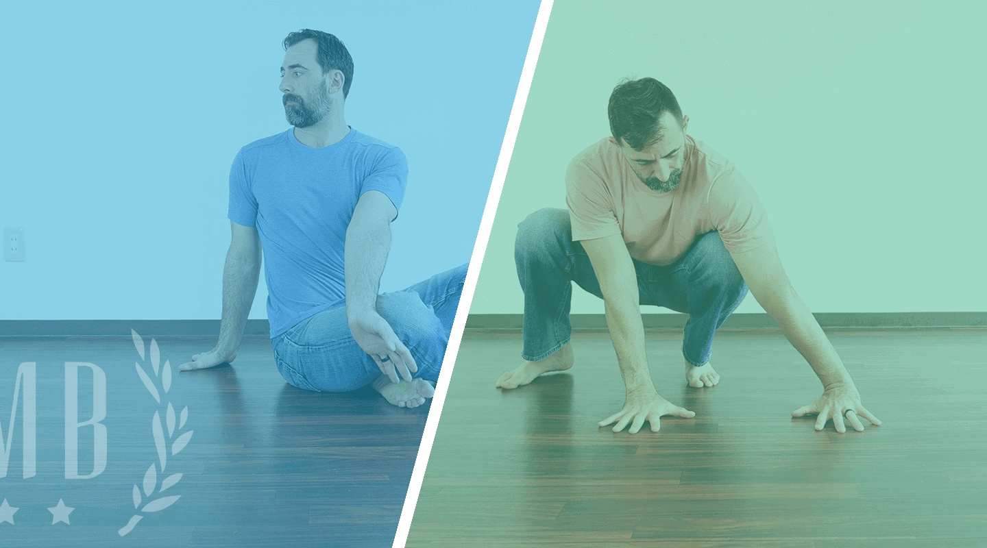 Ryan moves freely because of mobility and elements.