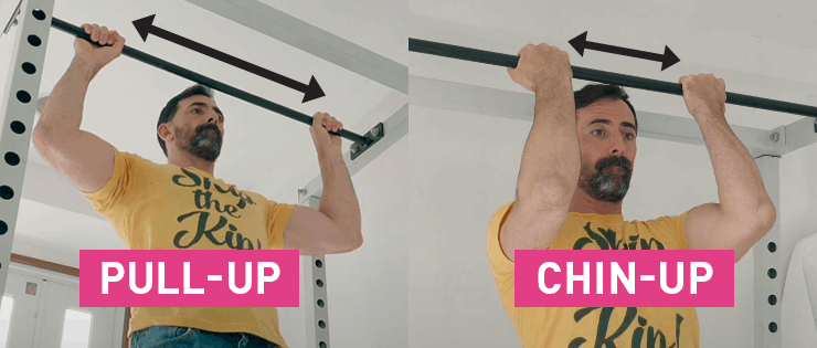 Pull-Ups Vs. Chin-Ups pull-up vs chin-up hand positions