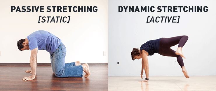 passive vs dynamic stretching