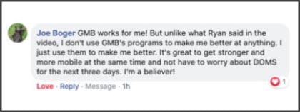 Guarantee 1 fb testimonial worksforme