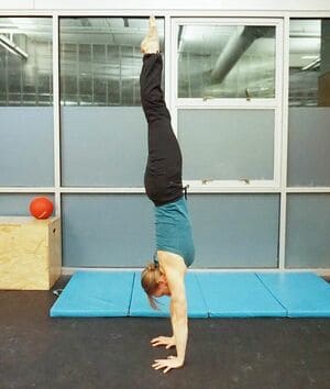 handstand practice