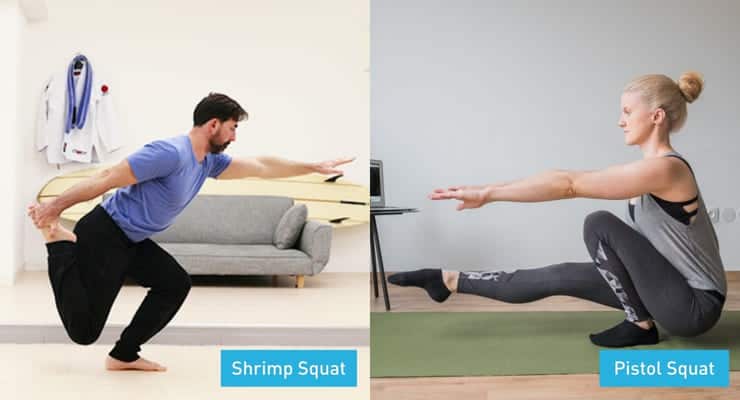 Horse Stance: Static Exercise for Strong, Flexible Legs 3 unilateral (single-leg) bodyweight leg strength exercises