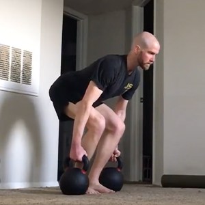 He fixed the tightness that got him injured. His story shows how you can, too. 3 GMB Mobility client Rob Arthur practicing kettlebell deadlifts