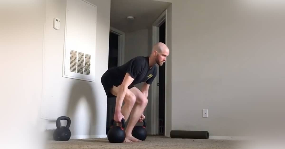 GMB Mobility client Rob Arthur practicing deadlifts