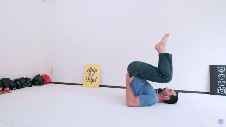 Kip-Up Tutorial: Get Your Bruce Lee On 2 Ryan doing the plow