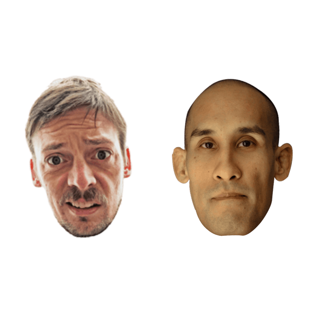 This is why you MUST learn to embrace boredom in your training 2 Andy Fossett and Jarlo Ilano have tiny heads 2