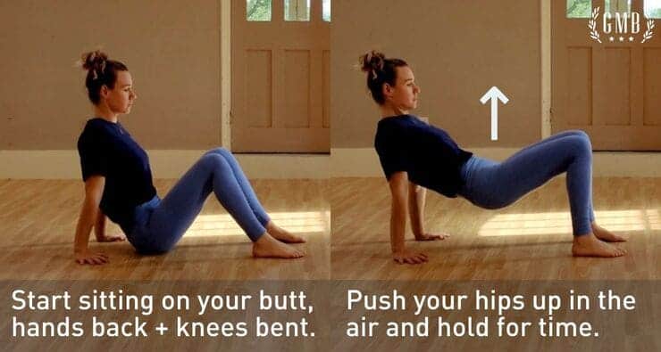 crab walk holds for time