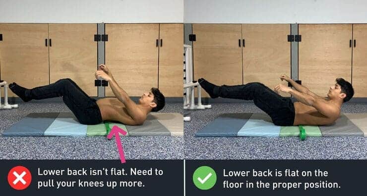 Hollow Body Holds For A Strong And Functional Core 2 good and bad form hollow body holds