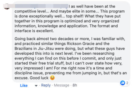 Reviews 2 elite level in BJJ