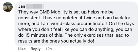 Minimal Morning Mobility Routine - 4 Minutes is All You Need 4 In just the first two weeks of using Mobility, my shoulder pain is gone and I am able to reach behind my back again