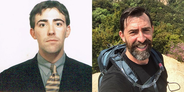 Vitamin and Mobius Sunset 1 Ryan Hurst - young and beardless vs now