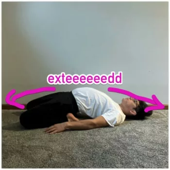 kneeling quad stretch